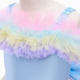 thumbnail image 2 of Little Girls Mermaid Princess Costume Christmas Party Birthday Dress Up Cosplay, 2 of 7