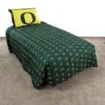thumbnail image 3 of Oregon Ducks 2 Pc Reversible Polyester Comforter Set, 1 Comforter, 1 Sham, Twin, 3 of 5