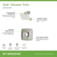 thumbnail image 2 of Symmons 5691STN15TRM Oak Shower Only Trim Package - Nickel, 2 of 7