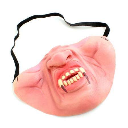 Half Face Masquerade Vampire Teeth Mask Cosplay Party Costume Fancy Dress Accessories Props