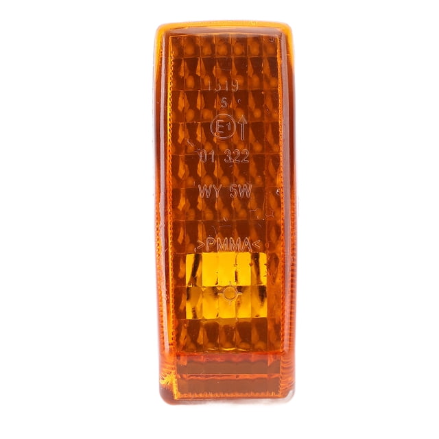 Upgraded Replacement Side Indicator Light Cover, Side Marker Lamp Lens for S Class SL Class W124 W140 R129, Engineered to Conform Precisely to Your Vehicle's Design