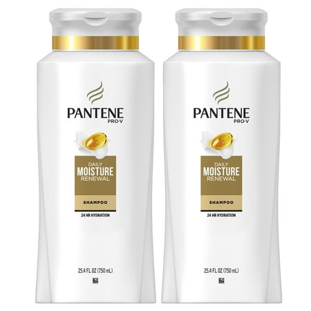 Pantene Pro-V Daily Moisture Renewal Shampoo, 25.4 Fl Oz (Pack of