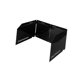 thumbnail image 5 of Parabrisas de estufa de campamento, parabrisas plegable para campamento, para mochilero al aire libre, Picnic Negro, 5 of 8