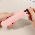 thumbnail image 6 of Uxcell 6 Inch Pen Sleeve, 8 Pcs PU Leather Protective Cover Holder for Office Ballpoint Pencils, Black, 6 of 7
