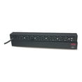 thumbnail image 1 of APC Basic Rack-Mount PDU Rack) - Multiprise (Montable en - AC 120 V - 1,8 kW - Entrée: NEMA 5-15 - Connecteurs de Sortie: 10 (NEMA 5-15) - 1U - 19 Pouces - Cordon de 12 Pieds - Noir - pour P/N: SMX1000C, SMX1500RM2UC, SMX1500RM2UCNC, SMX750C, SMX750CNC, SRT3LK1UCK, 1 of 3
