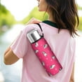 thumbnail image 6 of 20 Oz Boston Terrier on Red Background Coffee Tumbler Double Wall Insulated Stainless Steel Water Bottle | Metal Reusable Thermoses Flask with Cup Cap | Leak & Sweat Proof with Anti-Dust Lid, 6 of 7
