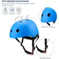thumbnail image 4 of Juego de Casco de Bicicleta Bluelander para Niños y Niñas, Rodilleras, Coderas, Palmilleras, Azul, 4 of 4