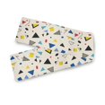 thumbnail image 7 of Yayeee Table Runner 70 inches Long Home Kitchen Dinning Party Decoration, Retro Triangles, 7 of 7