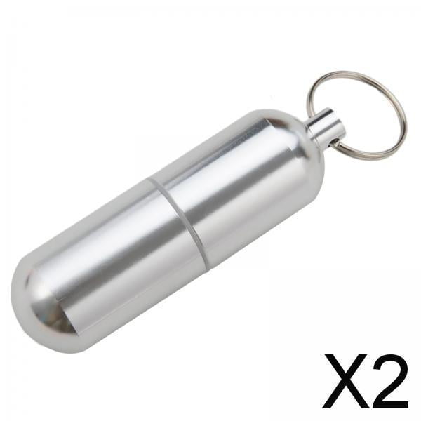 Pastillero de Viaje Fernando Mini Organizador de Pastillas 2 Piezas
