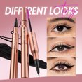thumbnail image 1 of O.TW O.O-delineador de ojos líquido, resistente al agua, a prueba de manchas, secado rápido, 12 horas de uso, delineador negro ultrafino para flechas （Eyeliner 3, 1 of 5