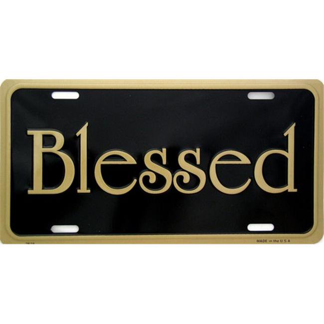 LP 248 Blessed License Plate 2619