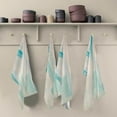 thumbnail image 5 of SKYSONIC 4 PCS Kitchen Dish & Tea Towels, Blue and Green Watercolor Reusable Cloths for Cooking and Drying Dishes for Home Kitchen Cleaning, 28"x18", 5 of 7