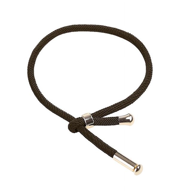 Pulseras extraíbles trenzadas con cuerda de cordón de Milán, joyería artesanal para familias, niños y niñas