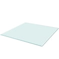 thumbnail image 1 of IM Lashes Table Top Glass Square 27.6"x27.6" Clear Tempered Replacement Protection Cover, 1 of 4