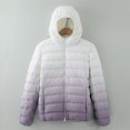 thumbnail image 5 of Vedolay Parka Jacket Women Long Sleeve Knit Cardigan Coats Jacket Coat 2023 Purple,XS, 5 of 5