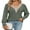 1-Green, variant on Lightweight Sweatshirts For Women Solid V Neck Long Sleeve Fall Tops Fashion Ribbled Knit Shirts Cogild