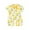 Yellow, variant on TOOYOU Girls Romper Print Infant Lemon Jumpsuit Fruit Baby Clothes Jumpsuit Leisure Playsuit Bodysuits For Toddler ,Size 9-12 Months Yellow