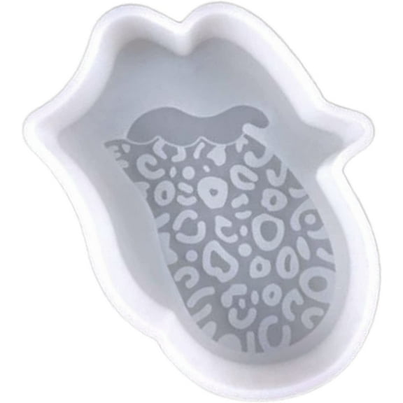 Leopard Tongue Silicone Mold  Size 3.75" Wide x 5.25" Long x 1" Deep  Leopard Tongue Design for Freshie, Soap, Resin, Candles