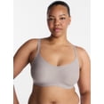thumbnail image 2 of Joyspun Women’s Wireless Bonded Bra with Mesh Inserts, Sizes XS-XXXL, 2 of 7