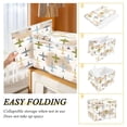 thumbnail image 2 of Yayeee Collapsible Cube Storage Bin with Lid Fabric Closet Decorative Basket with Handles, Colorful Airplanes Pattern, 2 of 7