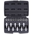 thumbnail image 1 of 19 Uds Pentalobe Star Bits Kit de enchufes macho hembra E enchufes 1/2 pulgadas unidad T20-T70/Herramienta de E10-E24, 1 of 8