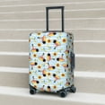 thumbnail image 5 of Yiaed Submarine With Fishes Undersea Print Travel Luggage Cover Suitcase Protector Fits 18-32 Inch Luggage Wheel Covers Patterned Elastic Luggage Anti-scratch（No luggage）-Medium, 5 of 5