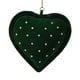 thumbnail image 1 of Adorno navideño, decoración navideña, colgante decorativo multifuncional creativo de terciopelo Corazón verde, 1 of 6