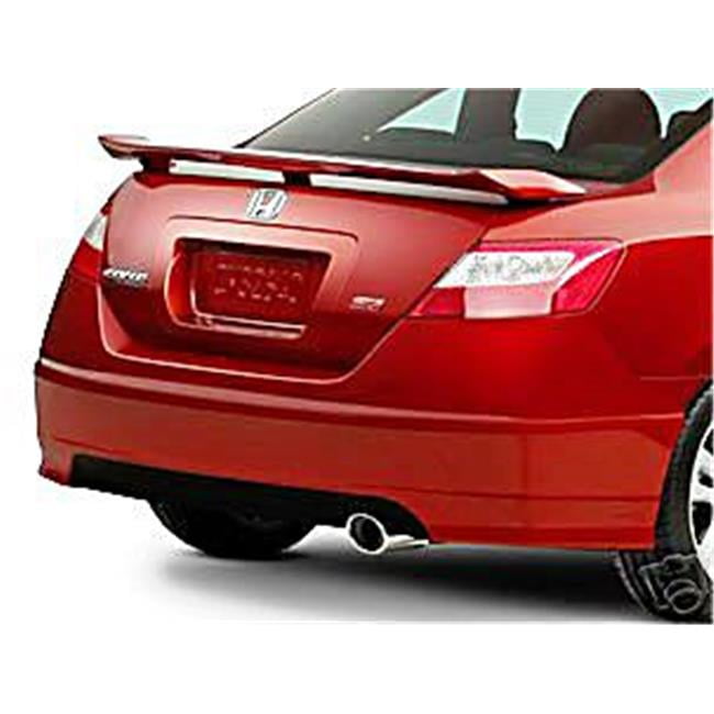 Elite Abs147a L4 B92p Honda Civic 2drs 06 11 Si Factory Style Spoiler Lighted Painted 44 Nighthawk Black Walmart Com