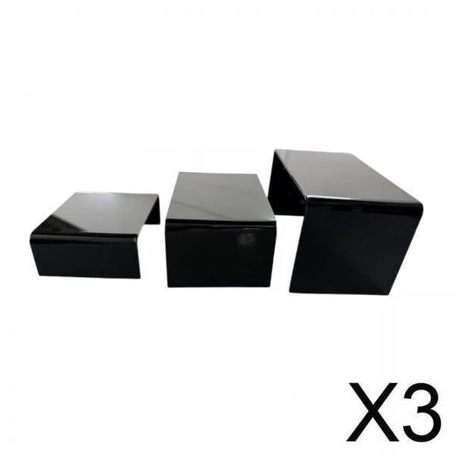 Soportes de acrílico,estante de acrílico para exhibición estante para figuras de acción,soportes elevadores de acrílico para exhibición escalonada,organizadores acrílicos y estante de