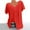 Red, variant on Njoeus Oversized Tshirts for Women Business Casual Tops for Women Women Plus Size Short Sleeves V-Neck Boho Print Shirt Pullover Tops Short Sleeve Blouses S-5Xl Hawaiian Shirts for Women Summer Saving