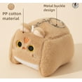 thumbnail image 4 of LeeCHee Cute Cat Plush Keychain Toy - 5 inch Stuffed Animal Bag Charm Decor, Portable Handbag Car Backpack Accessory (PP Cotton Filling), 4 of 6