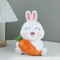 thumbnail image 6 of Decorative Rabbit Piggy Bank Ornament Cute Large Capacity Accessories Sculpture, 6 of 8