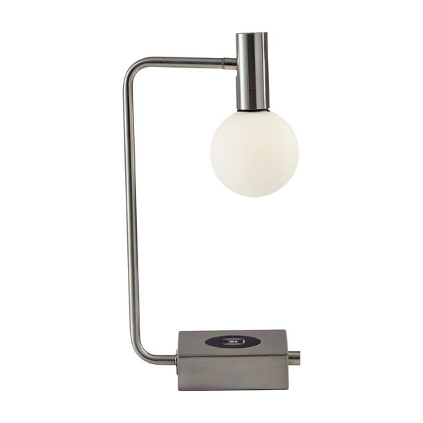 Adesso Windsor Desk Lamp with Charging Pad and USB Port