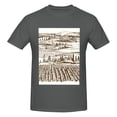 thumbnail image 4 of Bingfone Vineyard Landscape 1 Men'S Loose Fit Short-Sleeve Pocket T-Shirt, 4 of 7