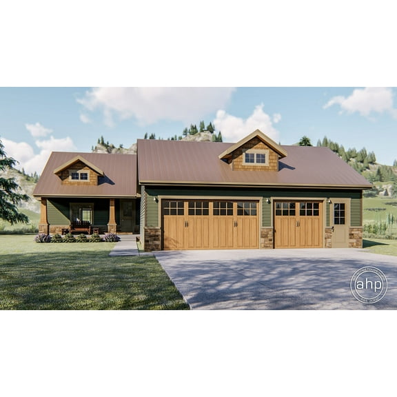 Advanced House Plans: Builder Ready Blueprints | Stockport 29738 | 1 Story Plan