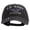 Black, variant on US Army Aviation Embroidered Washed Solid Pigment Dyed Cotton Twill Brass Buckle Cap - Black OSFM