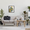 thumbnail image 2 of Stupell Industries Botanical Tiger Wildlife Collage Graphic Art Jet Black Floating Framed Canvas Print Wall Art, Design by Carol Robinson, 2 of 6