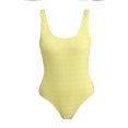 thumbnail image 5 of No Boundaries Women's and Women's Plus Scoop Neck Smocked One Piece Swimsuit, Sizes XXS-XXL, 5 of 5