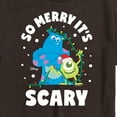 thumbnail image 2 of Monsters Inc - So Merry Its Scary - Men's Short Sleeve Graphic T-Shirt, 2 of 4