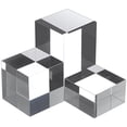 thumbnail image 1 of SHISUYAN 3 Pcs Supports de Table en Acrylique Cube 8x5x5in Transparent, 1 of 8