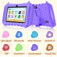 thumbnail image 2 of Kids Tablet, 7 inch Android 11 Tablet for Kids, 6(2+4) GB RAM 32GB ROM, Toddler Tablet with Bluetooth, GPS,WiFi,Parental Control, Dual Camera,Shockproof Case,Kids App Pre-Installed, 2 of 7
