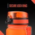 thumbnail image 7 of Squatz 1000ml. Frosted Water Bottle with Strainer - Leak Proof and No Sweat Gym Bottle (Orange), 7 of 7