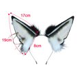 thumbnail image 2 of Fox Wolf Cat Dog Ears Diadema Hairband Hair Hoop Disfraz de Halloween Party Headwear Accesorios para el cabello MFZFUKR CPB-SSW2376-1, 2 of 5