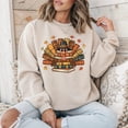 thumbnail image 2 of Thanksgiving Teacher Sweatshirt – Turkey Librarian Book Lover Pullover, Cute Fall School Crewneck, Teacher Appreciation Gift, Cozy Autumn Top, 2 of 5