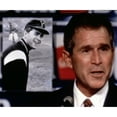 thumbnail image 2 of George W Bush Composite Picture Of A Younger Self And Himself Today History (24 x 18), 2 of 2