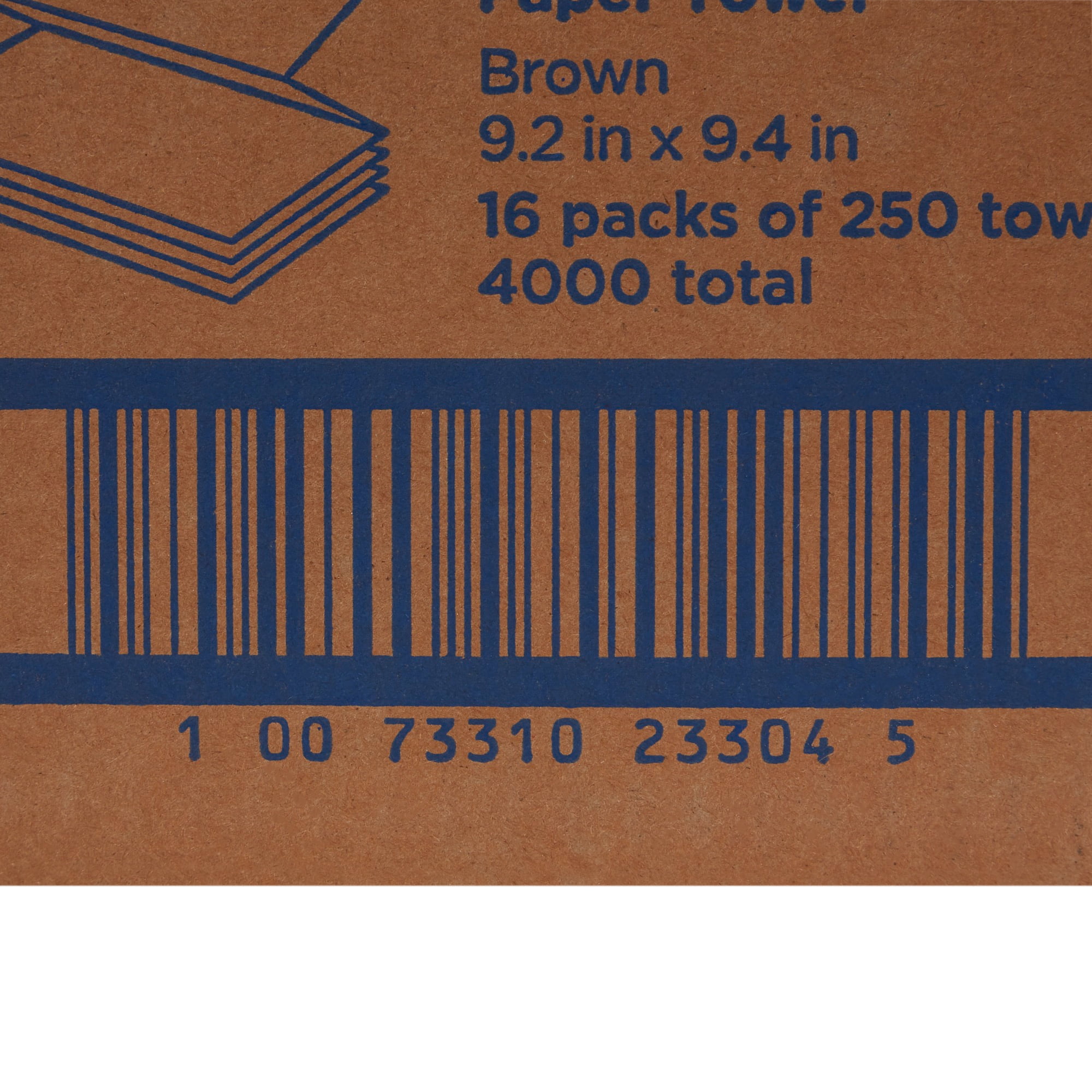 Pacific Blue Basic Paper Towel Multi-Fold 1 Case(s), 250 Towels/ Case