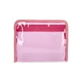 thumbnail image 3 of No Boundaries Women's Clear Beach Pouch, Pink, 3 of 5