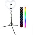 thumbnail image 2 of VEEKI Selfie Light 19 Inch Heartshaped Fill Light Widely Used for Nail Art (US Plug)24055203, 2 of 4