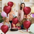 thumbnail image 4 of up to 70% off karymi 10pcs Heart Foil Balloons - 18inch Heart Shape Mylar Balloons for Romantic Love Valentine Is Day Wedding Birthay Party Decorations Valentines Day Gifts, 4 of 7