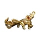 thumbnail image 1 of Portabotellas con forma de elefante para mesa de comedor, armario de cocina Dorado, 1 of 9